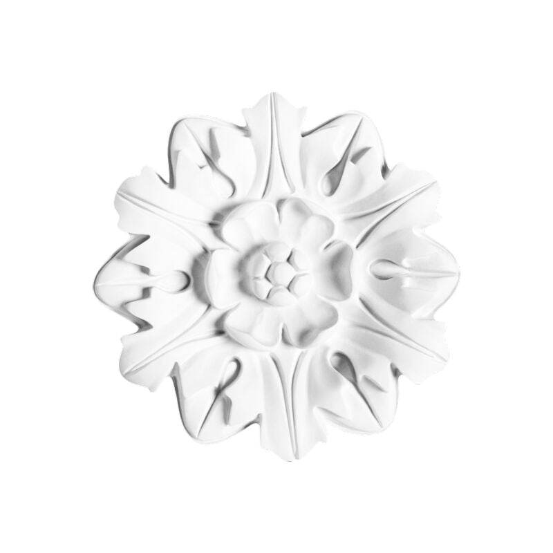 R12 Rosace de plafond Orac Decor ø 20cm - moulure décorative polyuréthane Sans tube de colle