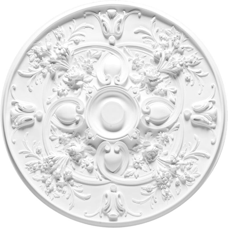 R24 Rosace de plafond Orac Decor ø 79cm - moulure décorative polyuréthane Avec un tube de colle