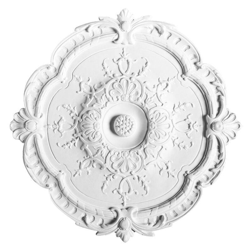 R31 Rosace de plafond Orac Decor ø 38.5cm - moulure décorative polyuréthane Avec un tube de colle