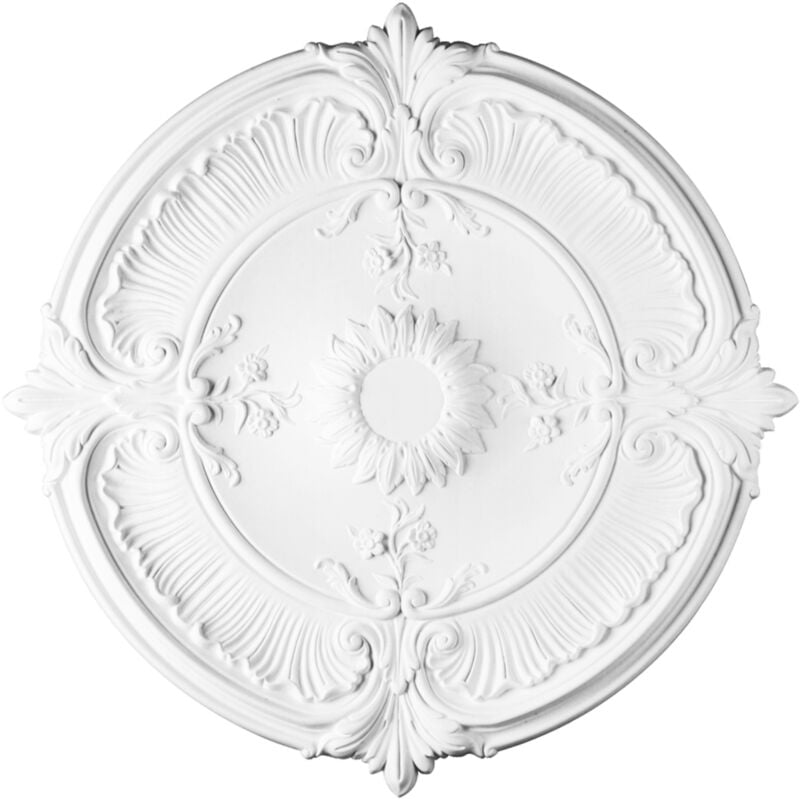 R73 Rosace de plafond Orac Decor ø 70cm - moulure decorative polyuréthane Sans tube de colle