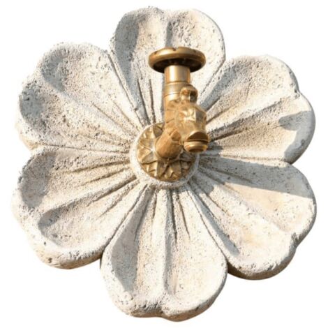 Rosace Décorative pour Robinet Extérieur Flora