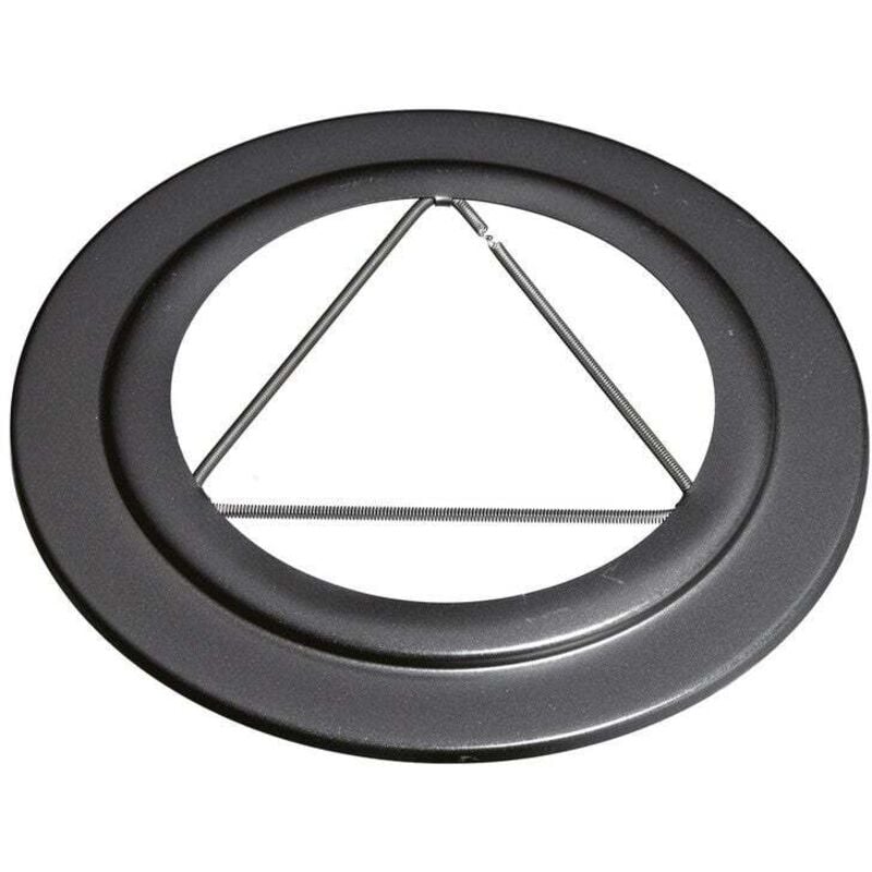 Joncoux Rosace pour ressort email - noire - Ø150mm - pour pellets et bûches