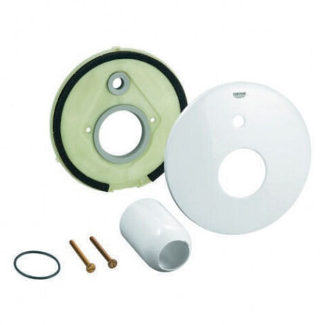Rosace Grohe 46905 moon white
