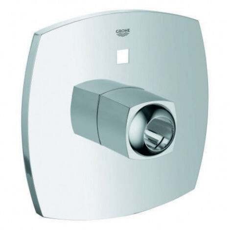 Rosace Grohe chromé