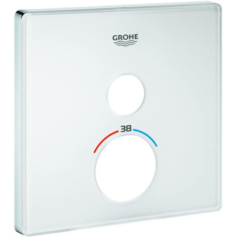 Rosace Grohe SmartControl 49038 carré moon white