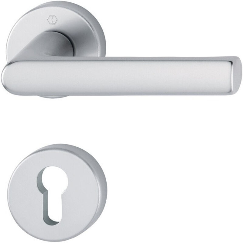 Hoppe - Poignée porte Hamburg 1700/42KB/42KBS Alu.F1 pz din Gauche/Droite