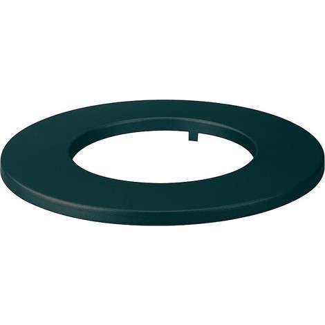 Rosace laque, noir pour DN150, largeur bord 60 mm