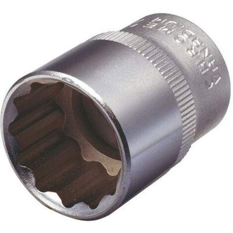 Rosace moulurée chromée pour robinetterie - Ø intérieur 1/2"
