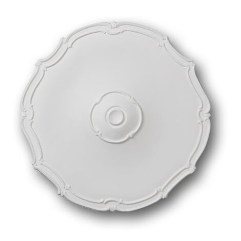 Rosace NMC R16 ARSTYL Noel Marquet Élement décorative design intemporel classique blanc diamètre 48 cm
