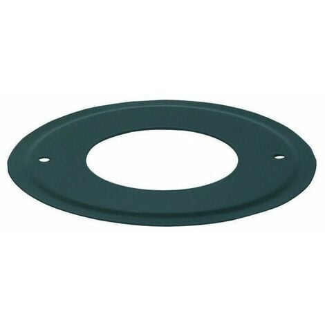 Rosace noir mat d080