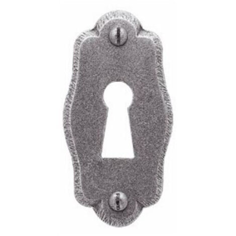 Rosace ovale BOUVET 1303 Fer noir 55 x 28 mm Clé L