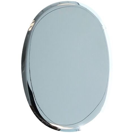 Rosace ovale SALOME chromé brillant borgne - HERACLES - D-807ROB-CB