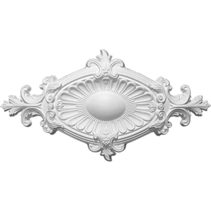 Rosace plafond 31,3 x 58,85 cm R043 - Polyuréthane