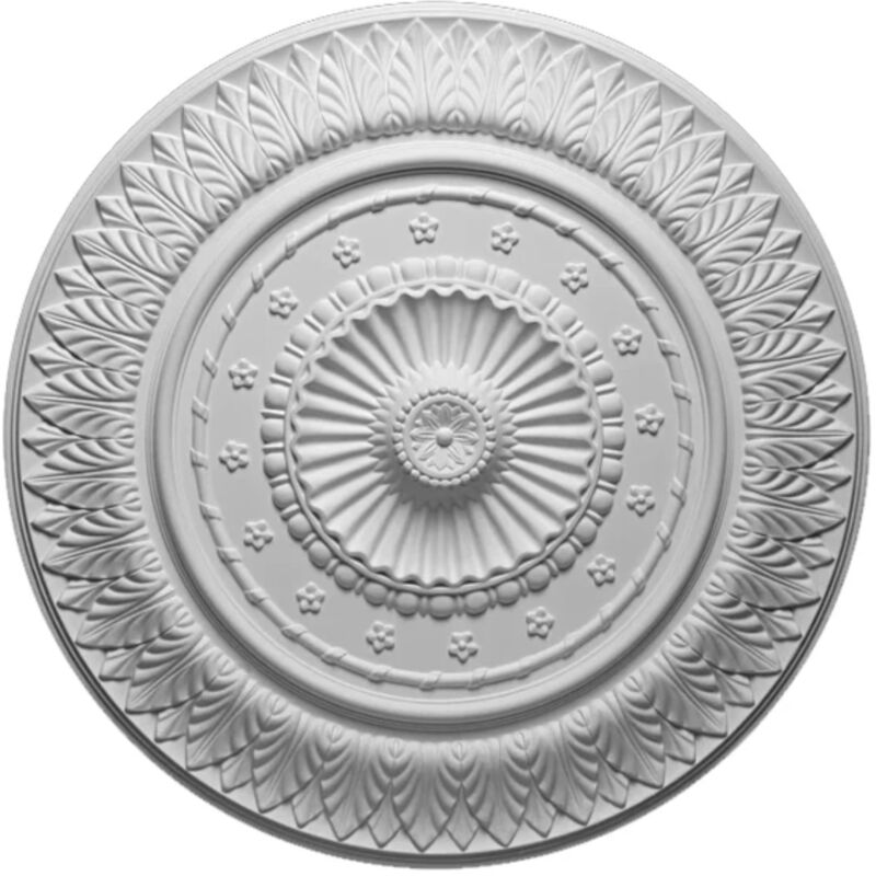 Rosace plafond 67 cm R028 - Polyuréthane