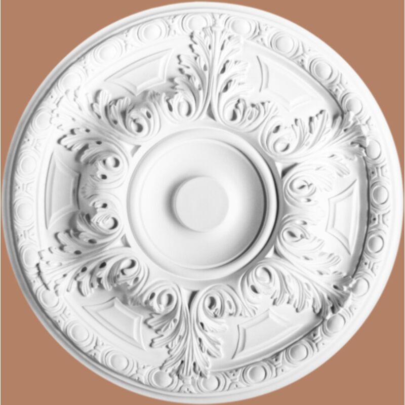 Rosace Plafond Cimaises et plus R108 ø 49cm - moulure décorative polyuréthane