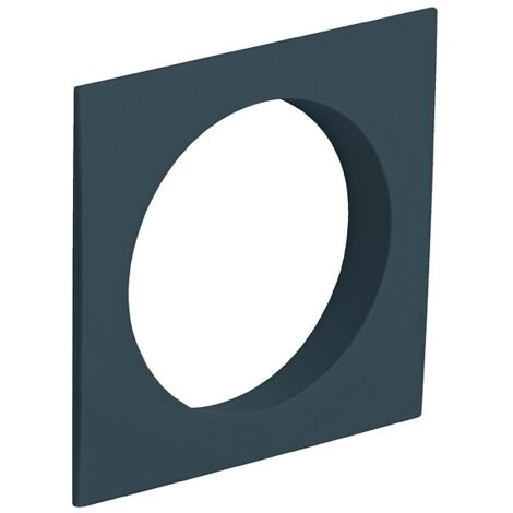 Rosace pour serrures Push Lock - perçage Ø 30 mm - forme carrée - anthracite - JUNIE