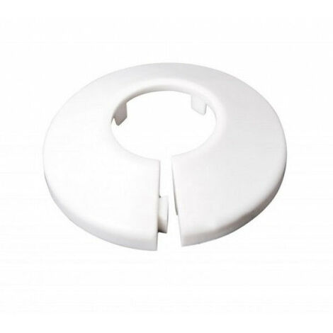 Rosace pour tube Ø 28 mm plastique 10 pcs