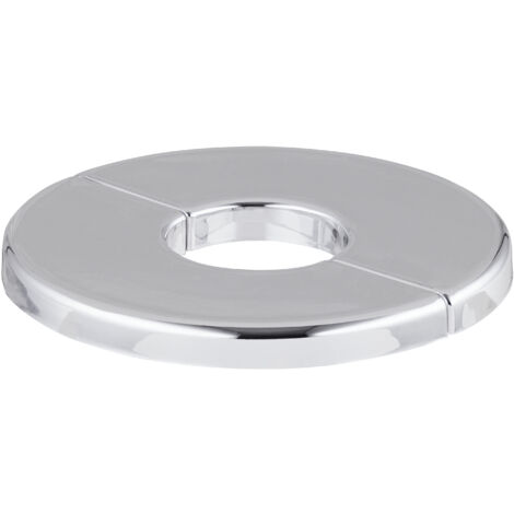Rosace ronde à agrafes Ø60 pour 1/2 (15x21) (x2) NOYON & THIEBAULT Chromé