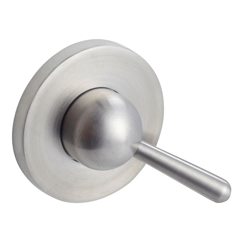 Vachette - Paire de rosace condamnation à voyant inox pour ovalis 080881