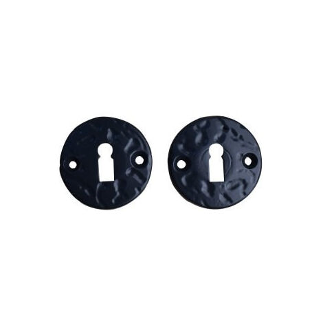 Rosaces clé alu gris RAL 7016 Quincadeco