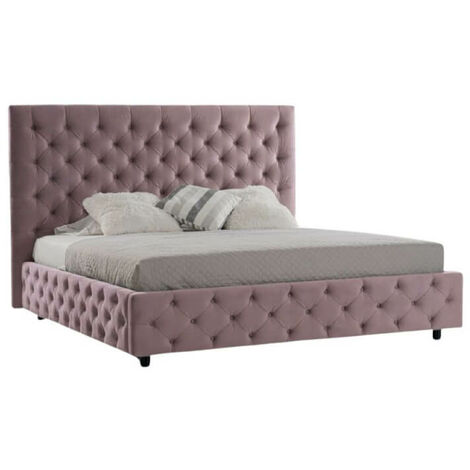 Rosafarbenes Sondrio-Container-Doppelbett