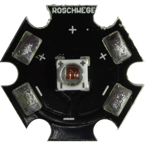 Roschwege HighPower-LED Kirschrot  5 W     2.4 V  1500 mA Star-FR740-05-00-00