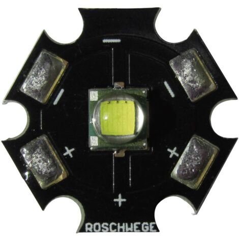 Roschwege LED High Power blanc froid 10 W 280 lm 3.1 V 1500 mA Star-W6000-10-00-00
