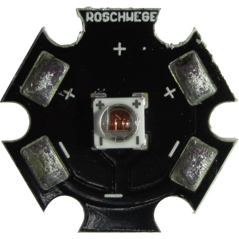 Roschwege - led High Power rouge cerise 5 w 2.4 v 1500 mA Star-FR740-05-00-00 W09514
