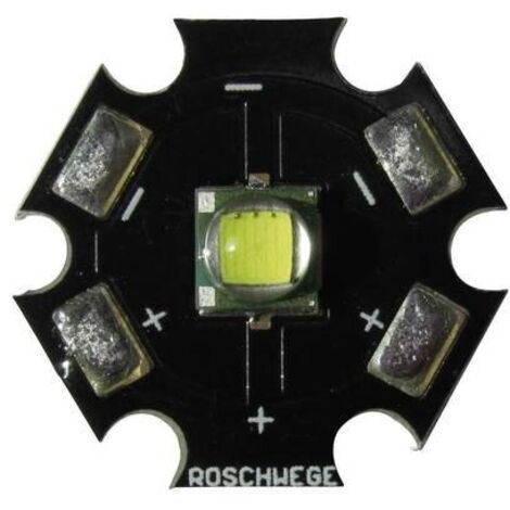 Roschwege LED Highpower Bianco freddo 10 W 280 lm 3.1 V 1500 mA Star-W6000-10-00-00