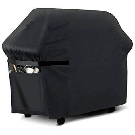 Rose Abdeckhaube für Grill, Schutzplane für Gasgrill, wasserdichte Grillabdeckung aus 210D Oxford-Material, UV-beständige, staub- und windabweisende Grillhülle mit Reißfestigkeit – passend für die mei