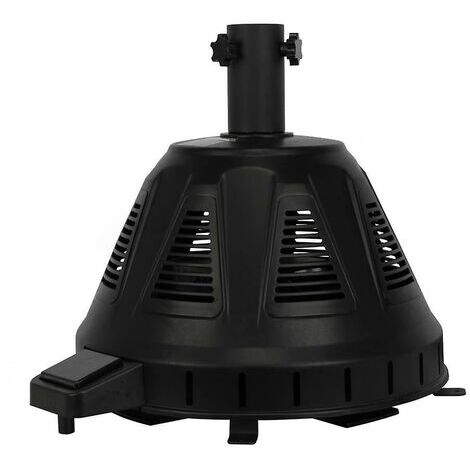 Rose-Base chauffante pour parasol « Cola » - Noir