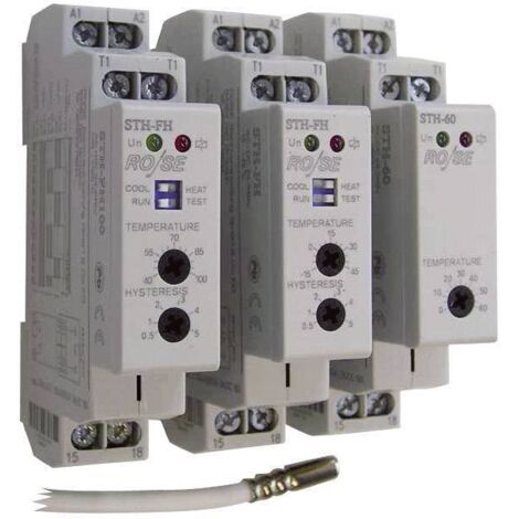 Rose LM Thermostat d'armoire STH-60 240 V/AC, 240 V/DC 1 NF (R) 1 pc(s) Q63303