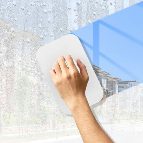 Rose-Magnetic Double Glazing Window Washer, Side Glass Wiper Tools, Adjustable Double Side Cleaning Accessory for Home Use, Glass Surface Wiper
