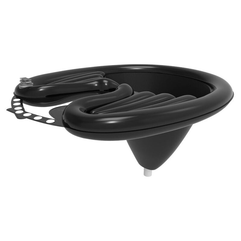 Noir Plateau Portable Lavabo Portable, Bac a shampoing domicile, Bac Pour Laver les Cheveux, Bassin Gonflable pour Laver Les Cheveux, Bassin lit Pour