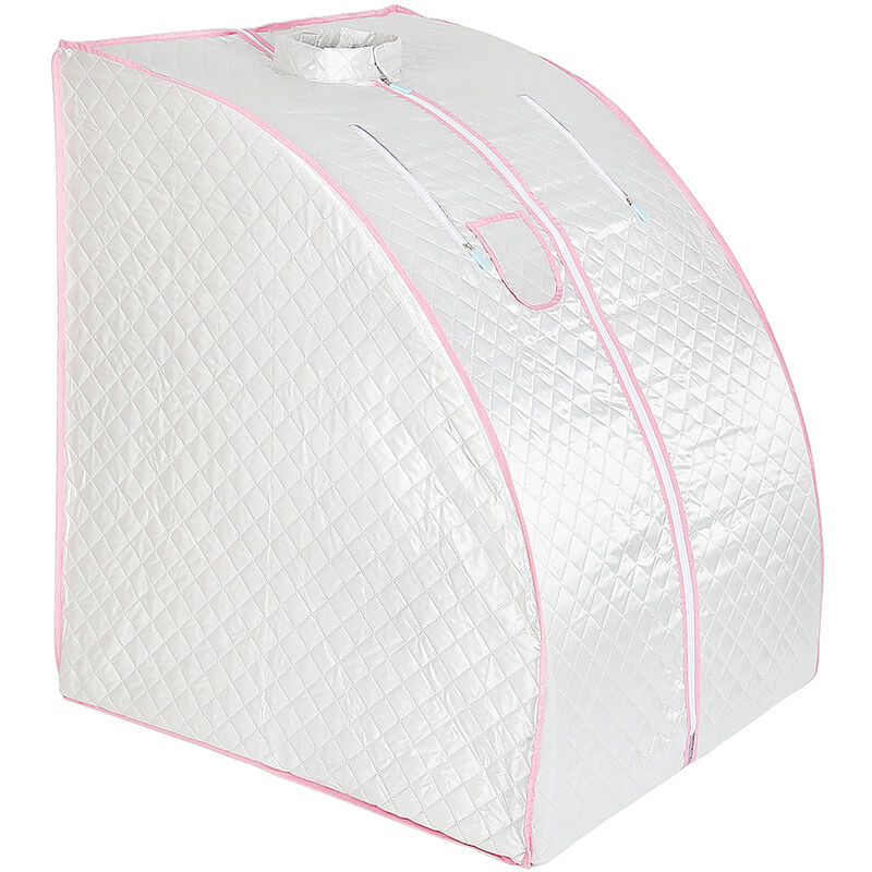 Personne c/élibataire, Rouge pour Appareil de Chauffage de Spa Personnel D/étoxifiant Perdre du Poids 100 x 80 x 80 cm Flyelf Pliable Sauna /à Vapeur Portable,Bo/îte de Sauna