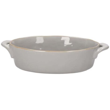 ROSE & TULIPANI Concerto Grigio Perla Teglia 31 x 17,3 x 7