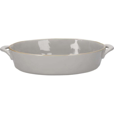 ROSE & TULIPANI Concerto Grigio Perla Teglia 37 x 21,7 x 7,5