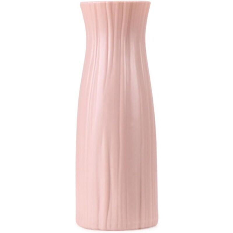 Rose Vases À Fleurs, Vase Soliflore Géométrique en Plastique pour Centres De Table, en Vrac, Pichet À Fleurs Léger, Vase De Table Vintage pour