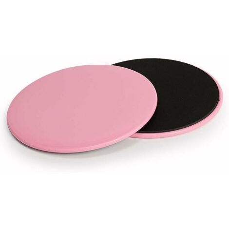 (Rose)2 Pcs Pilates Accessoires Fitness Materiel Core Sliders