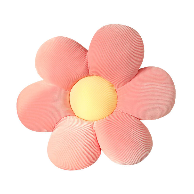 Csparkv - Rose,35x35cm)Coussins de Chaise Forme de Fleur, Coussin de Sol Coussin de Siège Confortable Moelleuses Oreiller Tatami pour Enfant Jardin
