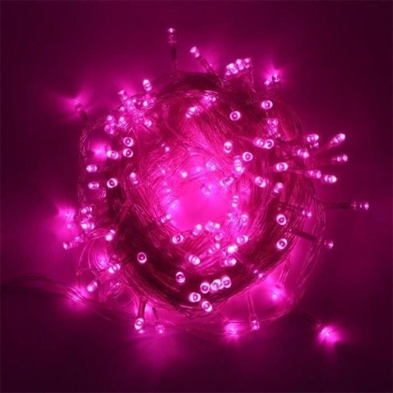 (Rose)Guirlandes LED Lumières 10M 100 LEDs - Rose