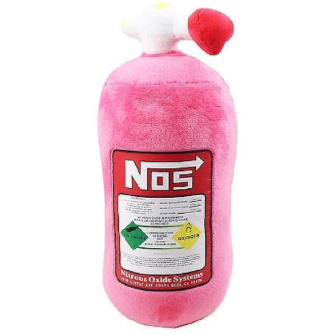 rosenos Oreiller De Bouteille D'oxyde Nitreux Coussin D'appui-tte Dcoratif De Voiture Oreiller En Peluche Cratif, Appui-tte