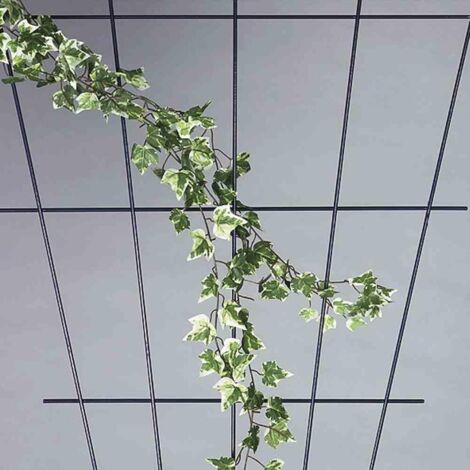 Rosenspalier V-Form braun 150 x 75 cm mit SB-Reiter