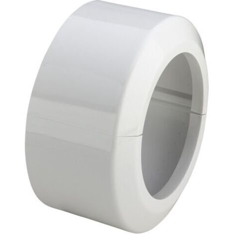 Roseta 110 de dos piezas, plástico/blanco alpino