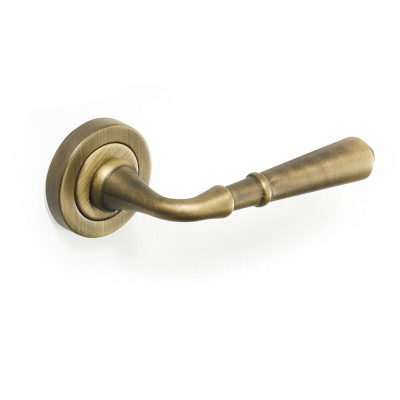 Mengual - Rosace P133Lp Modèle Albin Cuir Laiton Patiné