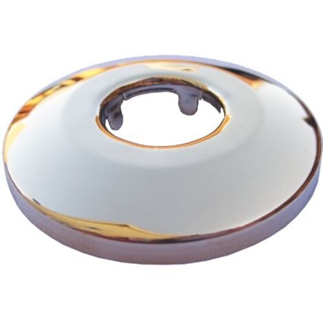 Roseta bañada en oro de 1/2"