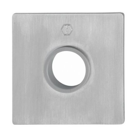 ROSETA CUADRADA PLANA INOX F69 HOPPE(D)