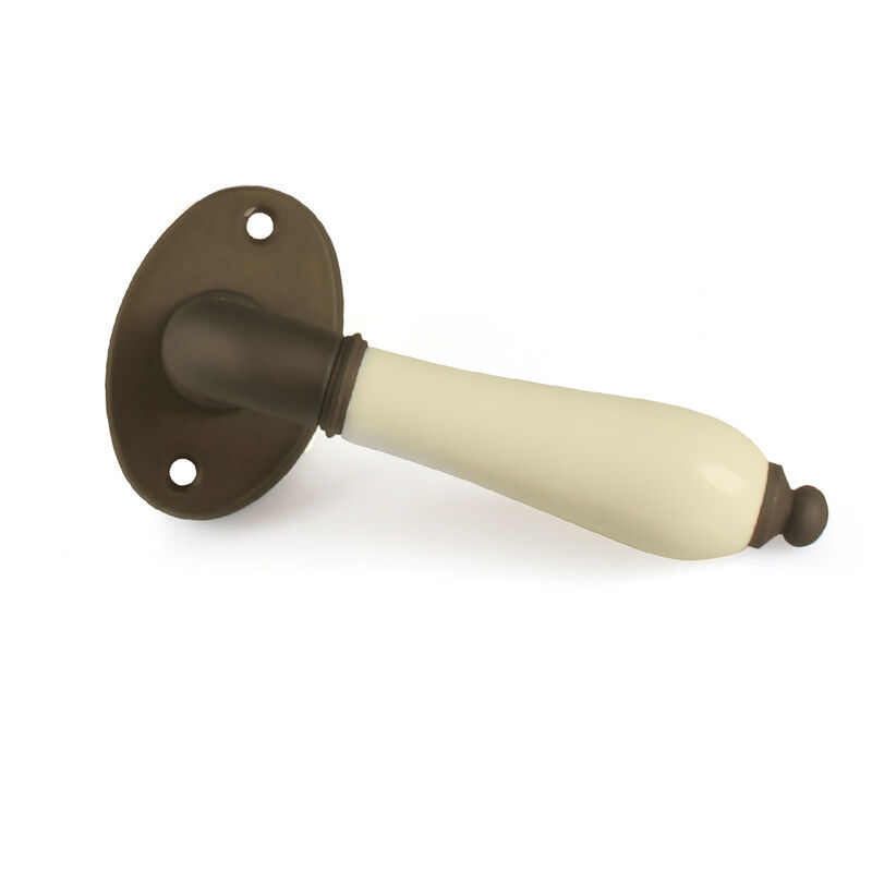 Martinelli Daniela Rosace Ovale 399-Abp6 Brunito-Beige Porcelaine