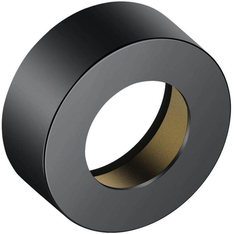 

Keuco - Roseta de extensión IXMO 25 mm, redonda, de latón, cromo negro cepillado con rojo / azul