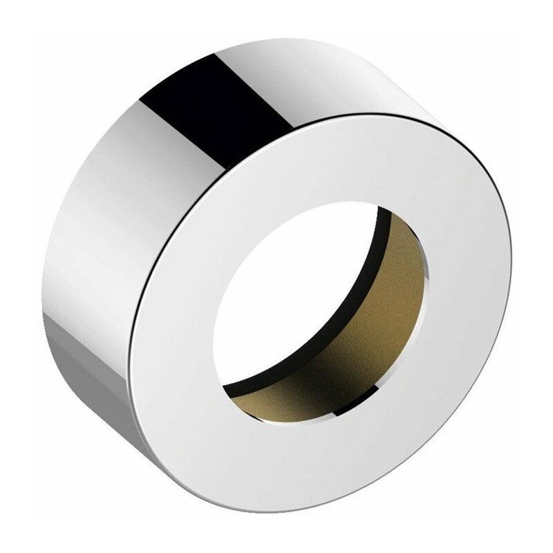 

Keuco - Roseta de extensión IXMO 25 mm, redonda, fabricada en latón acabado aluminio